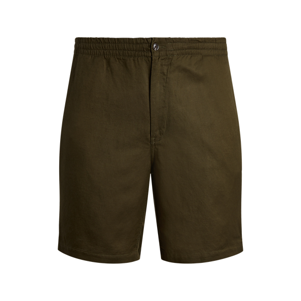 Short Polo Prepster en lin mélangé