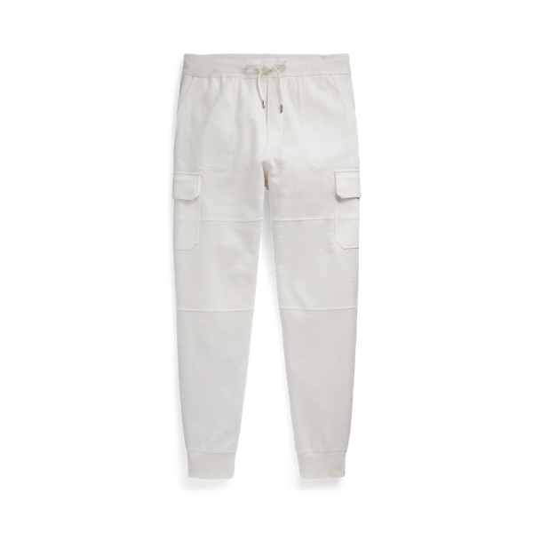 Pantalon de jogging cargo en lin mélangé