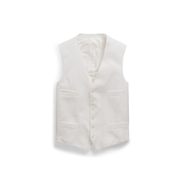 Hand-Tailored Herringbone Waistcoat