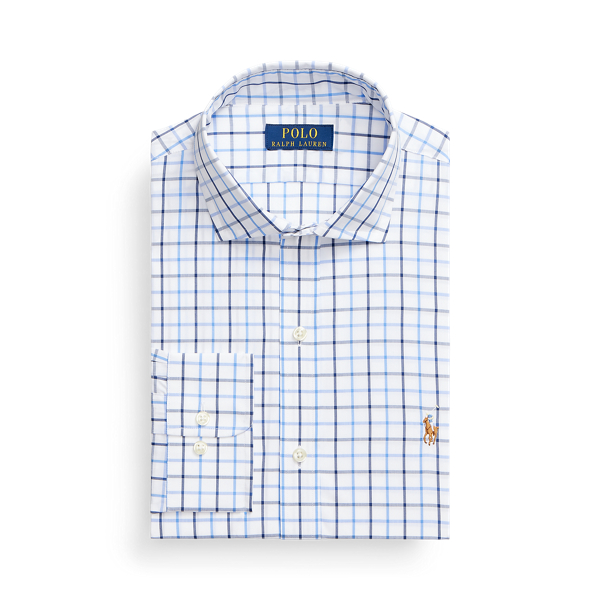 Chemise écossaise cintrée performance