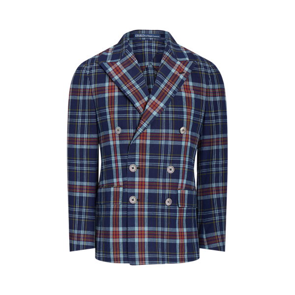 Polo Soft Madras Suit Jacket