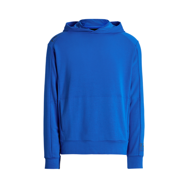 Camisola com capuz em tecido terry francês