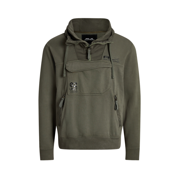 Garment-Dyed French Terry Hoodie
