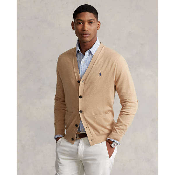 POLO RALPH LAUREN US /MサイズP67モノグラム カーディガ-