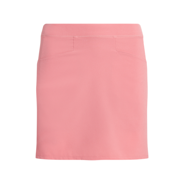 Back-Pleated Stretch Skort