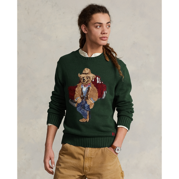 Men's Green Sweaters, Cardigans, & Pullovers | Ralph Lauren