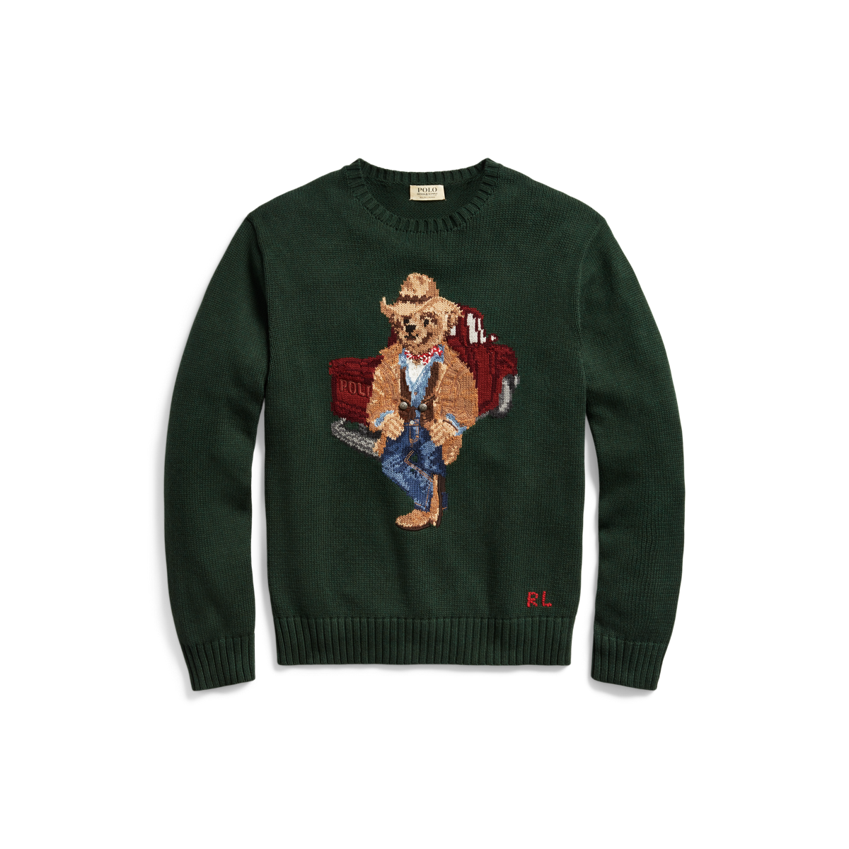 Polo Bear Cotton Sweater