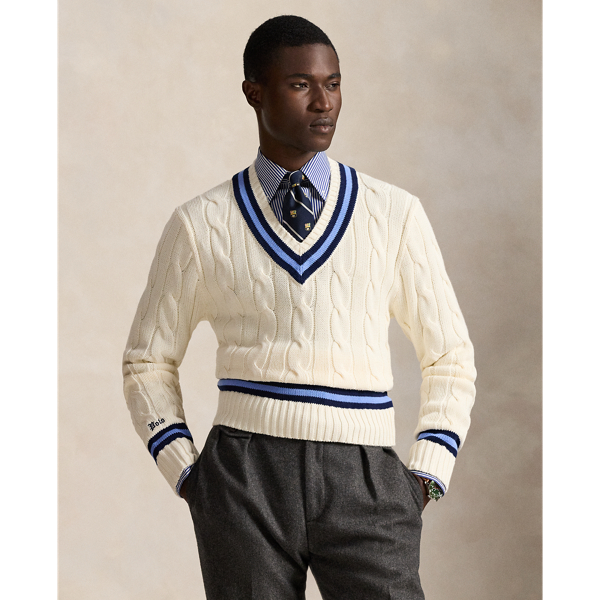 Men's V-Neck Sweaters, Cardigans, & Pullovers | Ralph Lauren