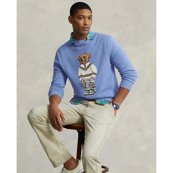 Polo Bear Cotton Sweater