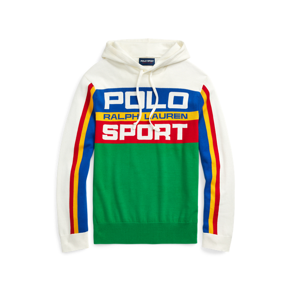 Camisola de malha com capuz Polo Sport
