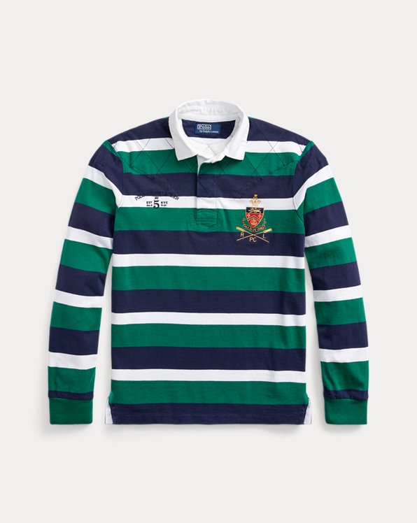 Chemise de rugby en jersey rayé