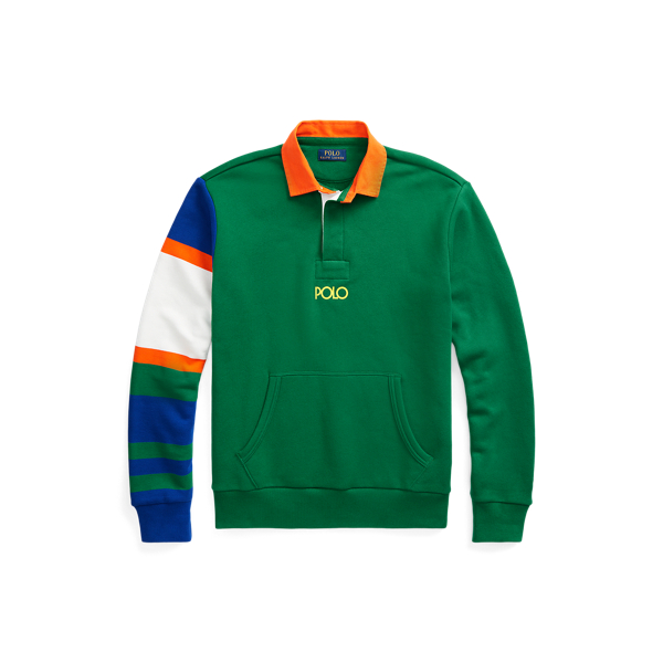 Fleece Logo Rugby Sweatshirt
