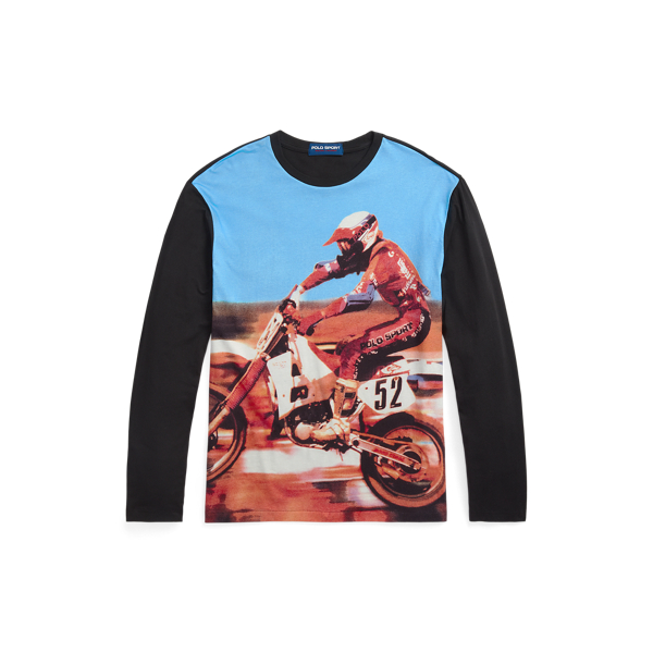 T-shirt Polo Sport Classic Fit Motocross