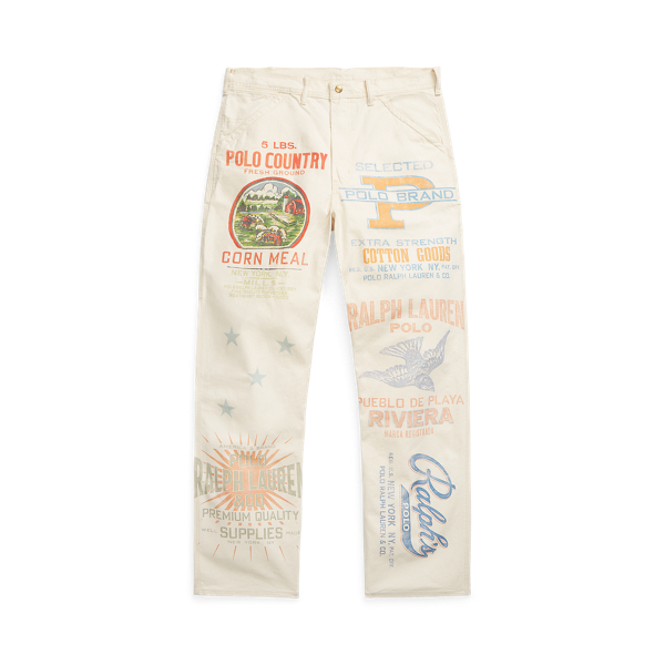 Relaxed Fit Graphic Carpenter Jean