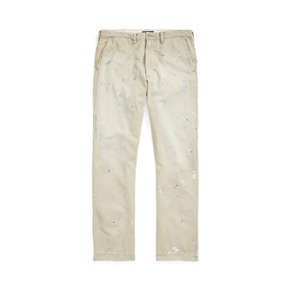 Calças Salinger Straight Fit manchadas