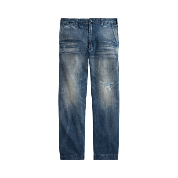 Salinger Straight Fit Distressed Jean