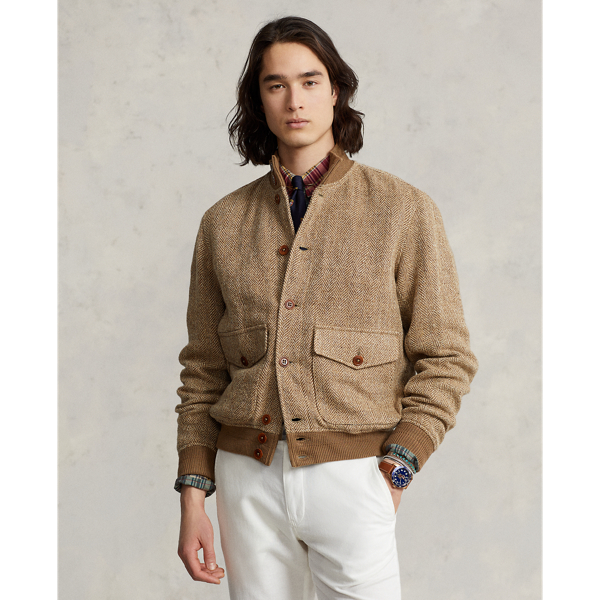 Linen-Blend Tweed Jacket for Men | Ralph Lauren® NL