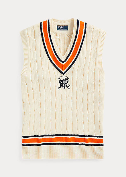 ralphlauren.com | Crest Cotton Cricket Vest
