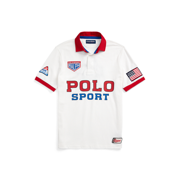 Classic Fit Polo Sport Mesh Rugby Shirt for Men | Ralph Lauren® UK
