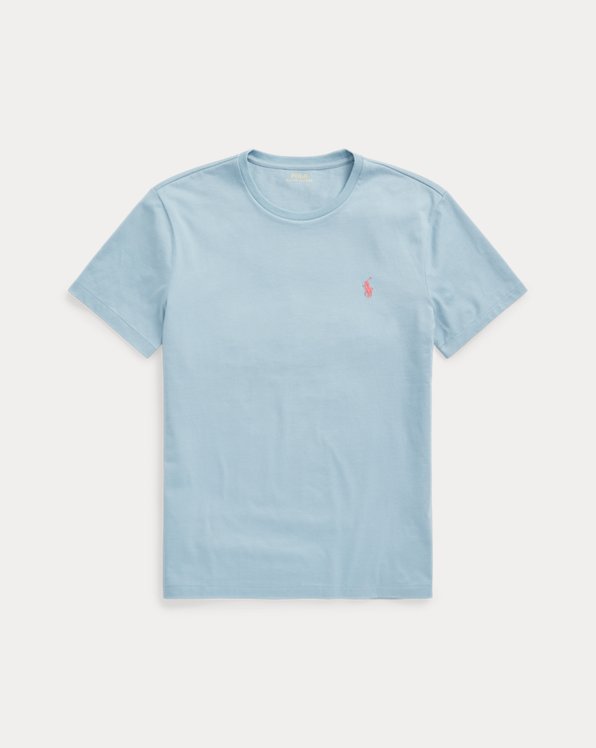 T-shirt de gola redonda Custom Slim Fit