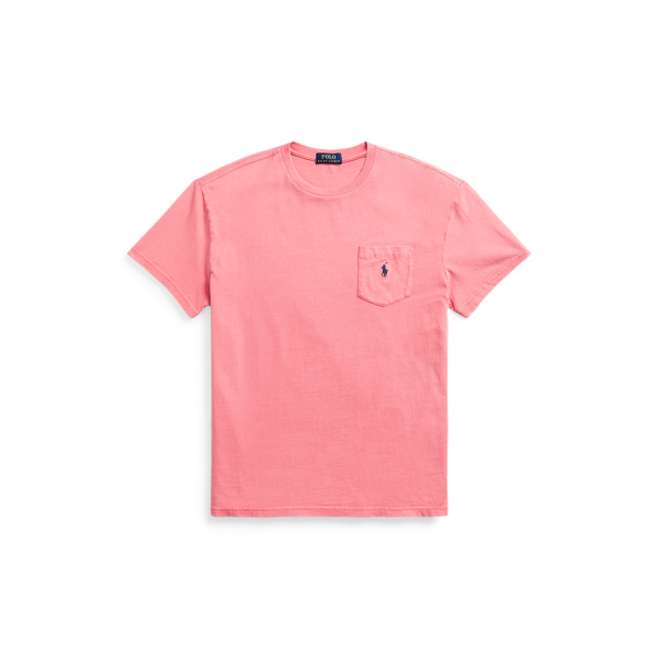 T-Shirt bolso Classic Fit algodão-linho