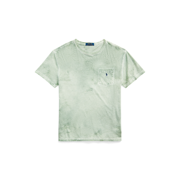T-Shirt bolso Classic Fit algodão-linho