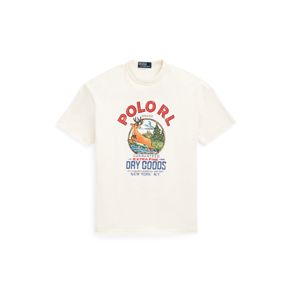 T-shirt de malha logótipo Classic Fit