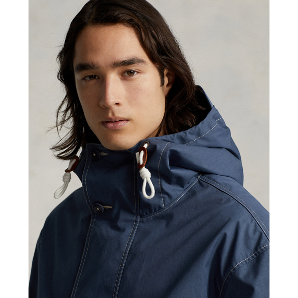 Twill Hooded Jacket for Men Ralph Lauren® UK