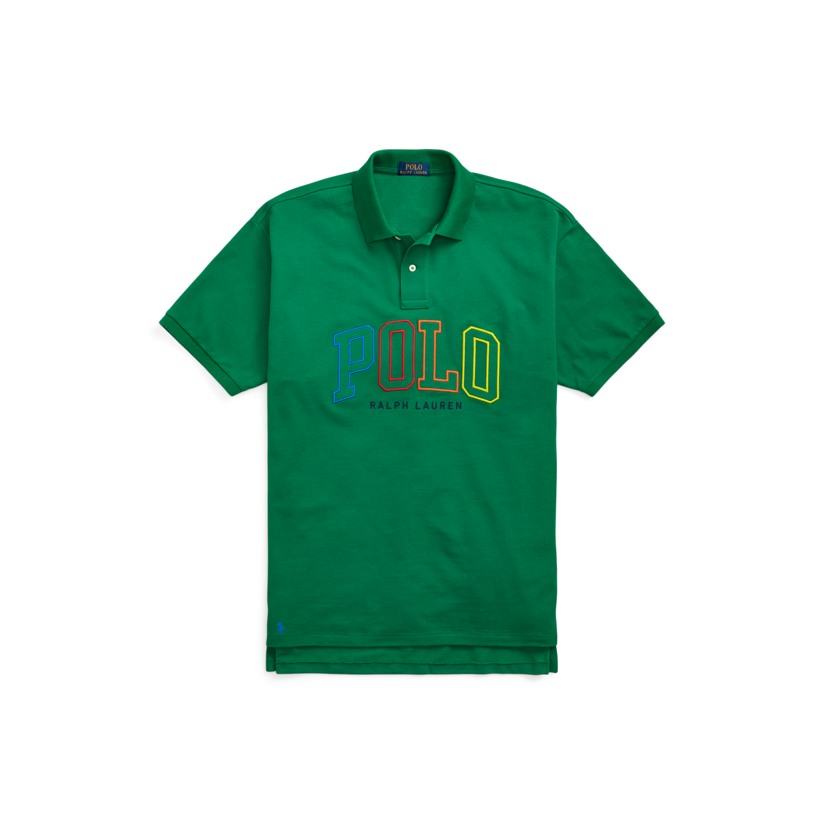 Big Fit Logo Mesh Polo Shirt | Ralph Lauren