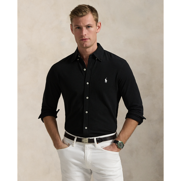 Men's Black Casual Shirts & Button Down Shirts | Ralph Lauren