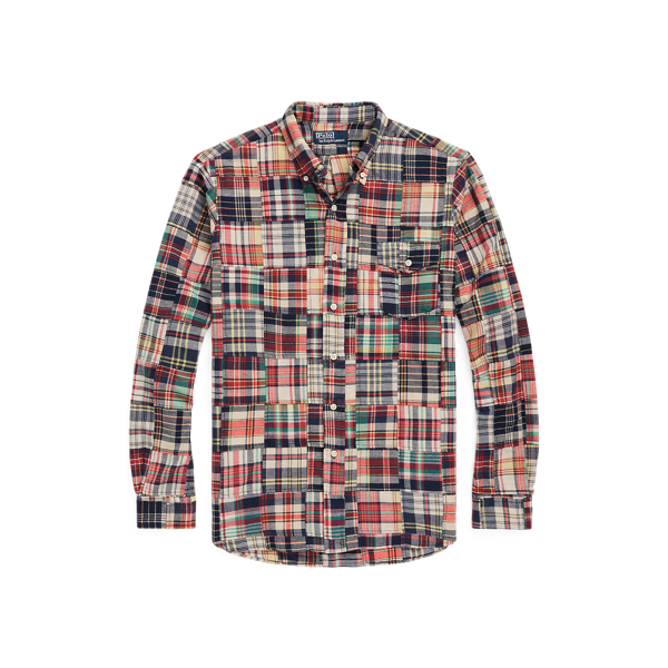 Camisa em patchwork Madrasta Classic Fit