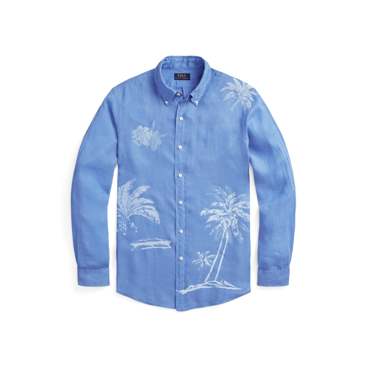 Classic Fit Palm Tree Linen Shirt | Ralph Lauren