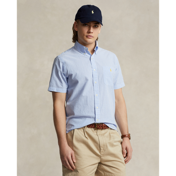 Men's Seersucker Casual Shirts & Button Down Shirts | Ralph Lauren