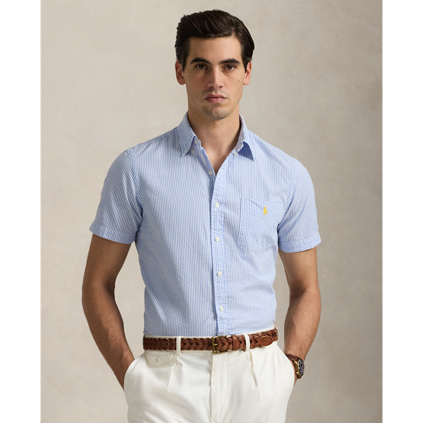 Men's Seersucker Casual Shirts & Button Down Shirts | Ralph Lauren