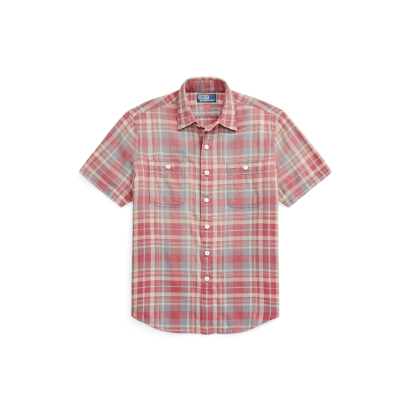 Classic Fit Plaid Flannel Workshirt