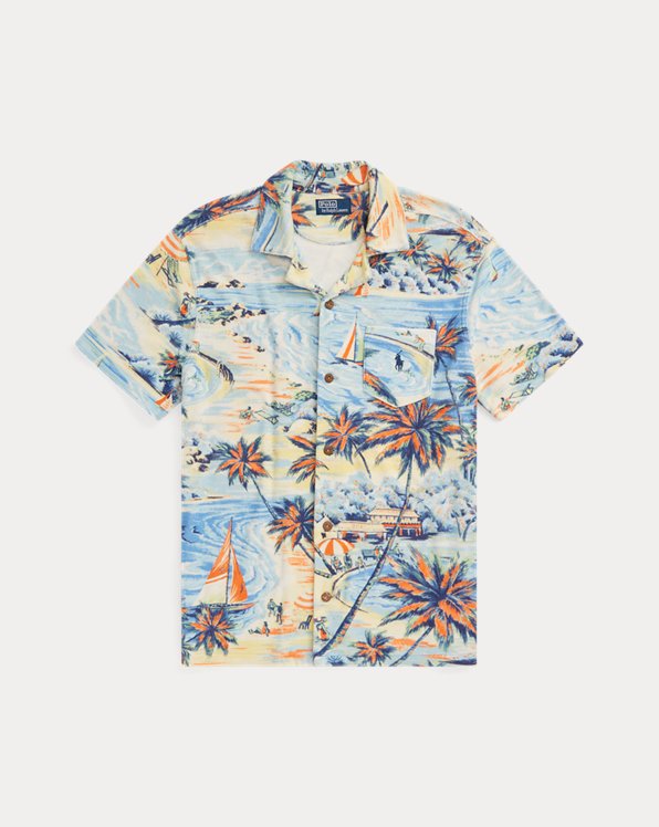 Camisa terry tropical Custom Slim