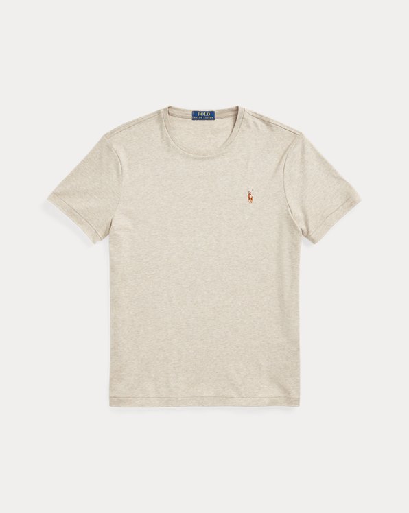 T-shirt de algodão macio Custom Slim Fit