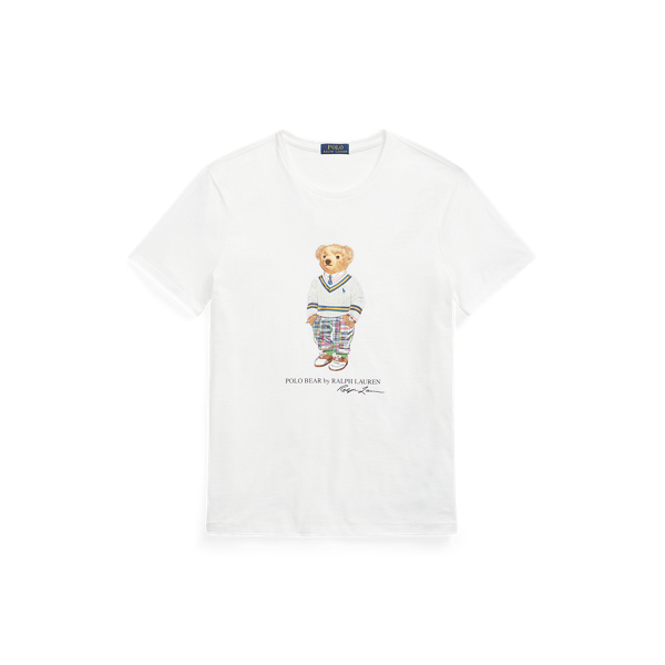 T-Shirt de malha Polo Bear Custom Slim Fit