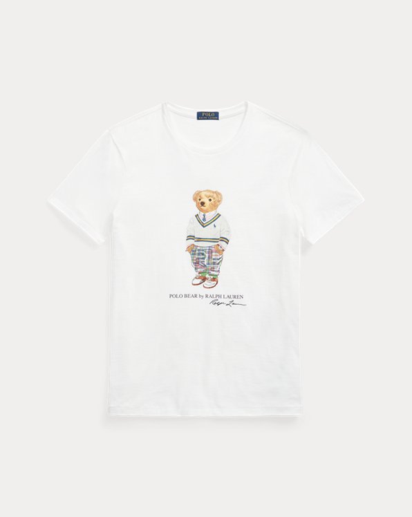 T-Shirt de malha Polo Bear Custom Slim Fit