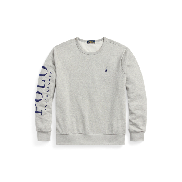 Sweatshirt polar com logótipo bordado