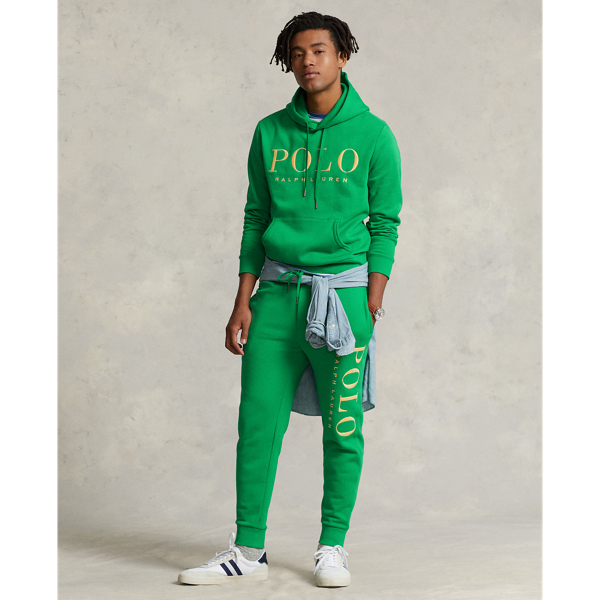 Polo Ralph Lauren Fleece joggingbroek met logo-borduursel 1