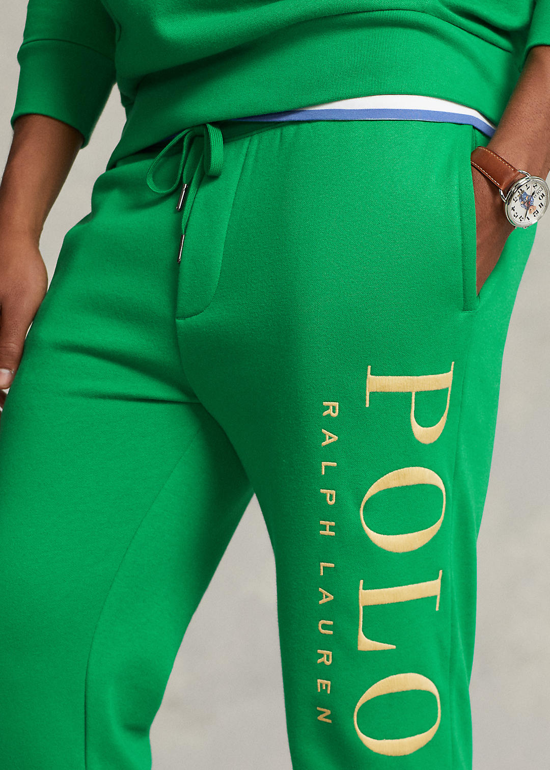 Polo Ralph Lauren Fleece joggingbroek met logo-borduursel 5