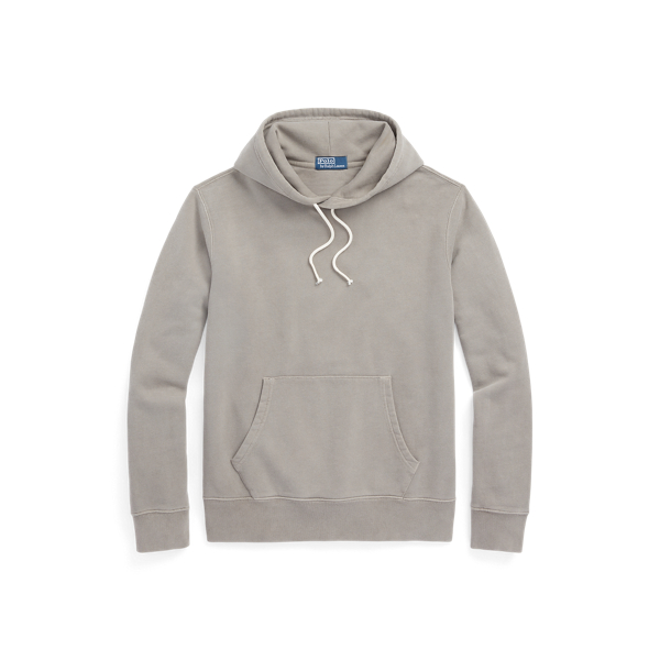 Camisola capuz de algodão polar orgânico