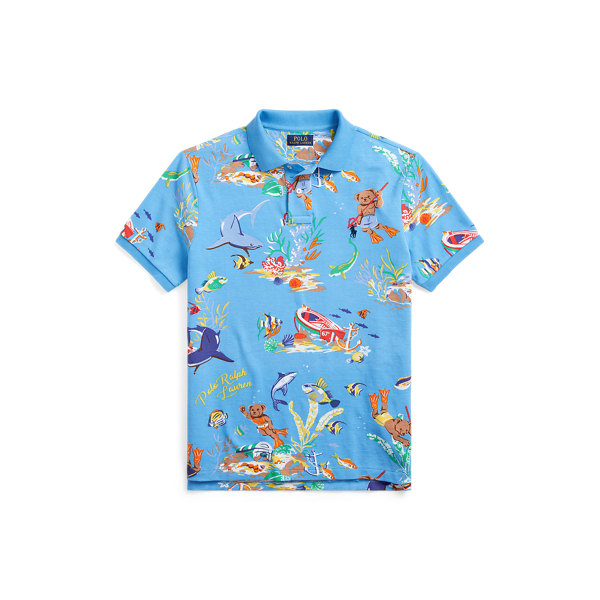 Camisa Polo de malha Custom Slim Fit