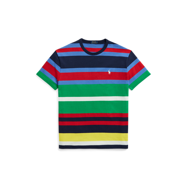 Classic Fit Striped Jersey T-Shirt