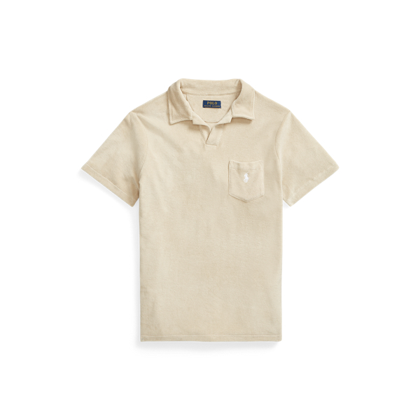 Custom Slim Fit Terry Polo Shirt