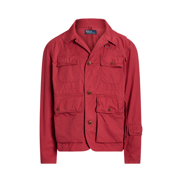 Veste de pêche en sergé