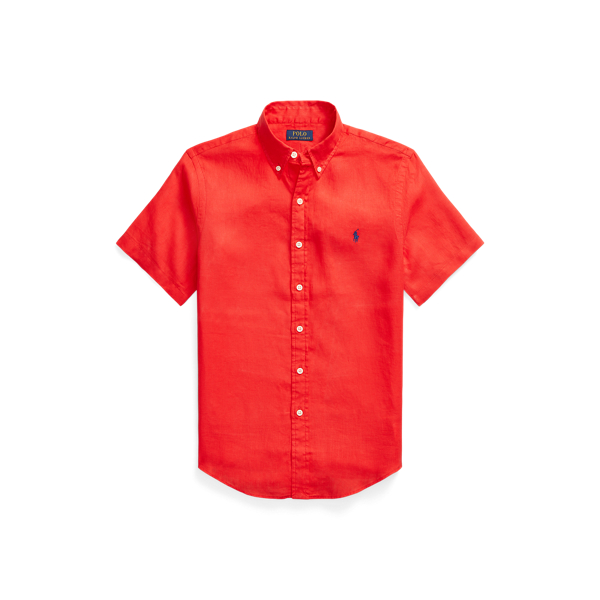 Camisa de linho Slim Fit