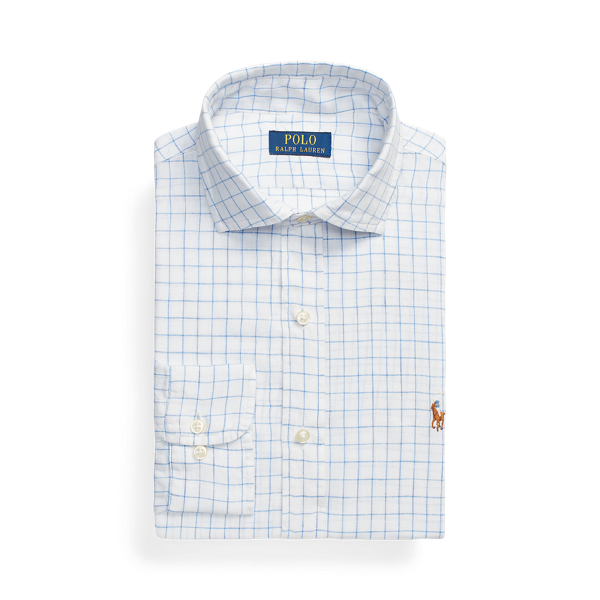 Chemise ajustée en lin
