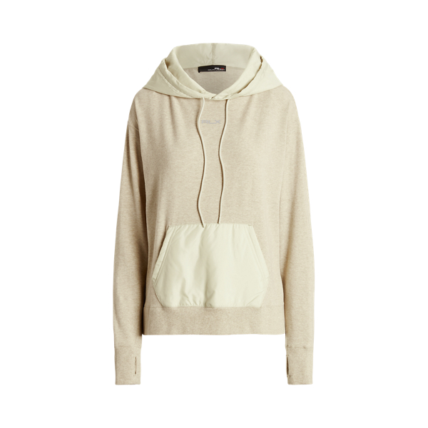 Logo Hybrid Jersey Hoodie